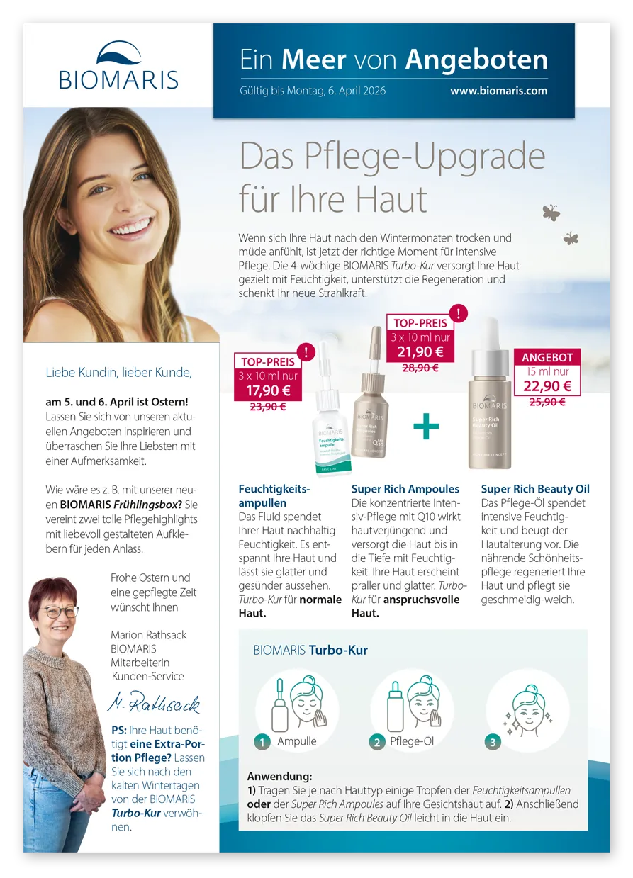 Zu den aktuellen Angeboten gültig bis zum 6. April 2026