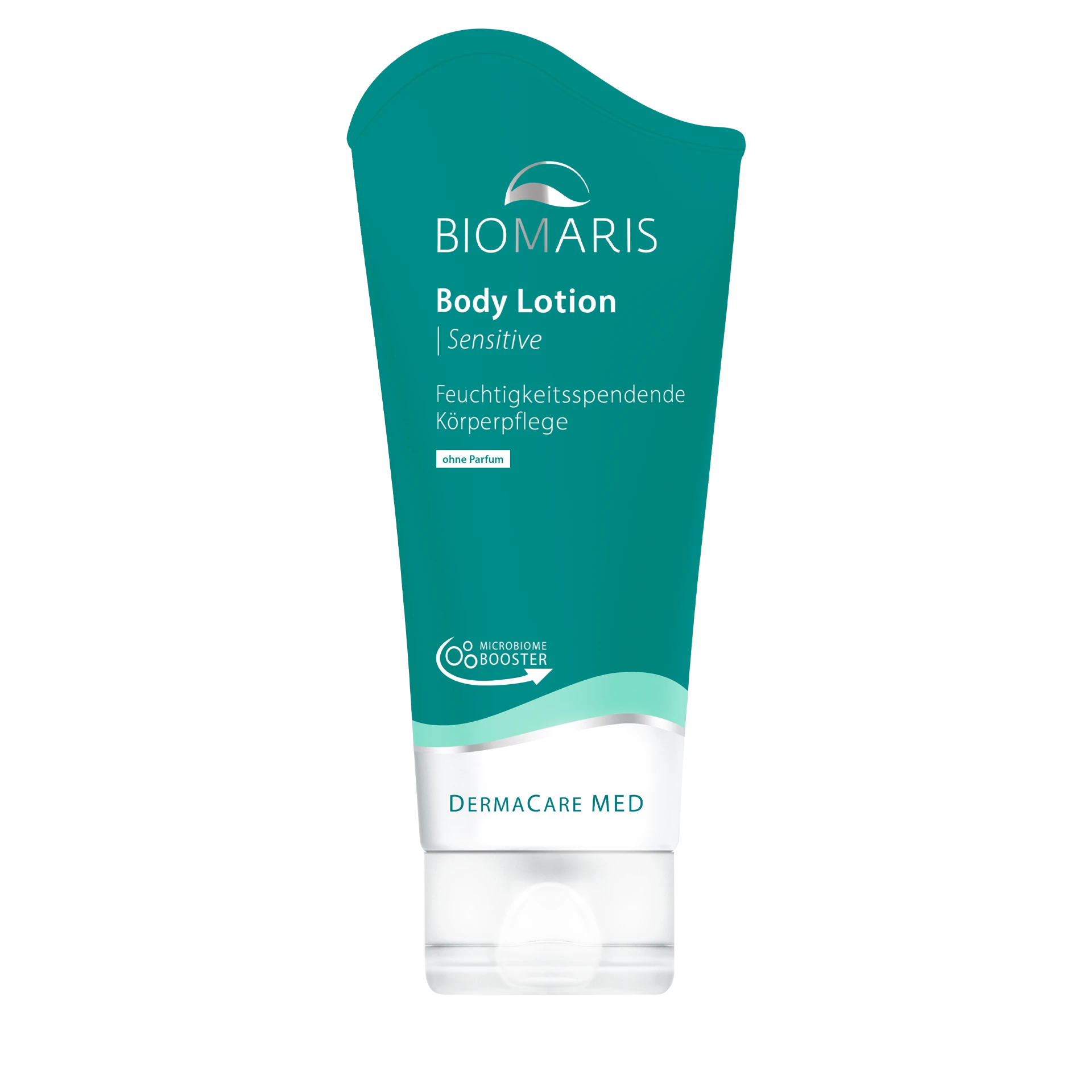 Body Lotion Sensitive Body Lotion Sensitive in türkisfarbener Tube mit Klappdeckel