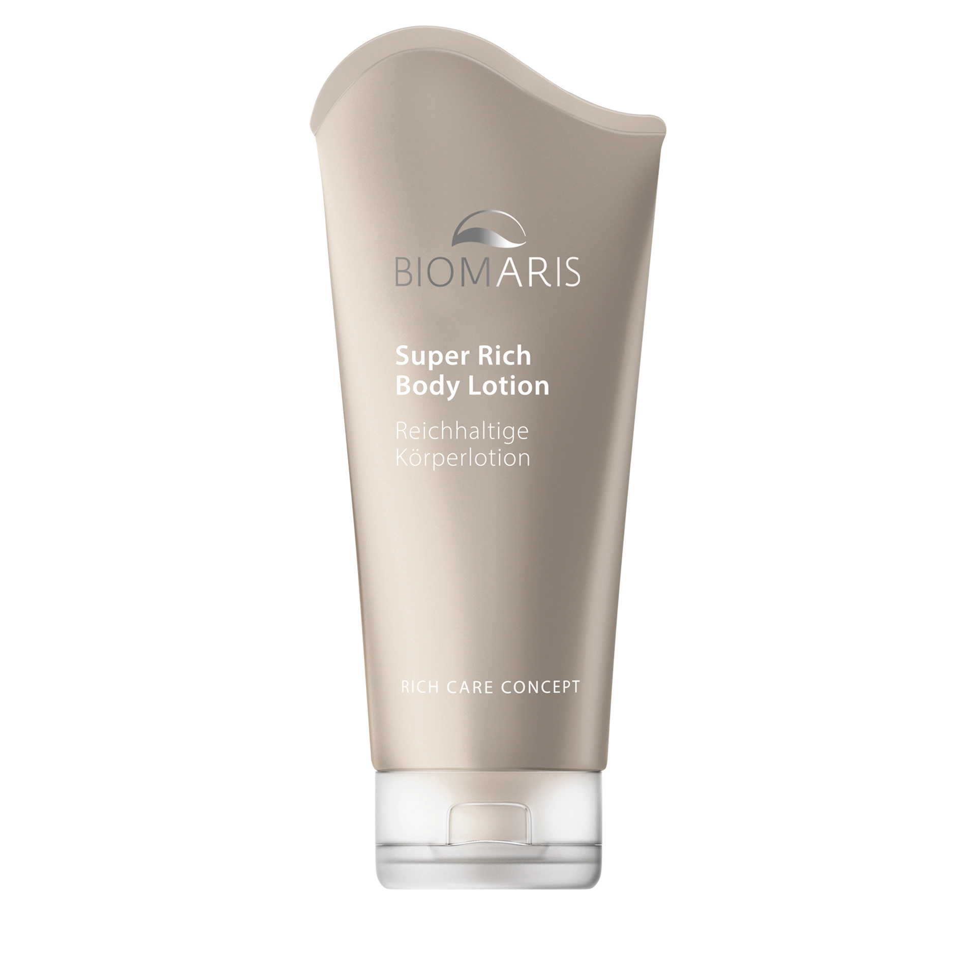 Super Rich Body Lotion Super Rich Body Lotion in schlickfarbener Tube mit Klappdeckel