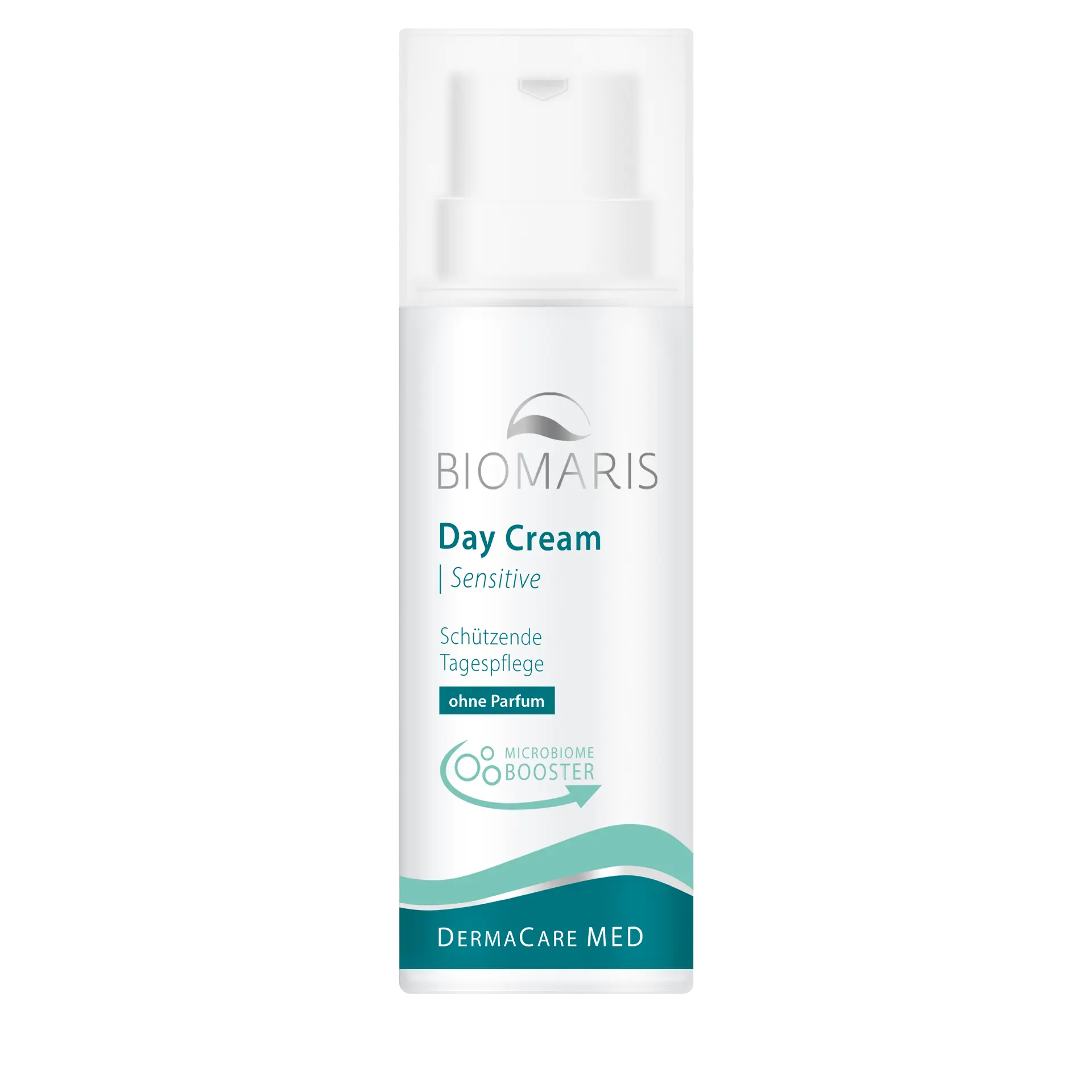 Day Cream Sensitive im Pumpspender, Day Cream, Sensitive, Ohne Parfum, Dermacare Med, Microbiome Booster, Day Cream, Sensitive, Pflege, ohne Parfum, Dermacare Med