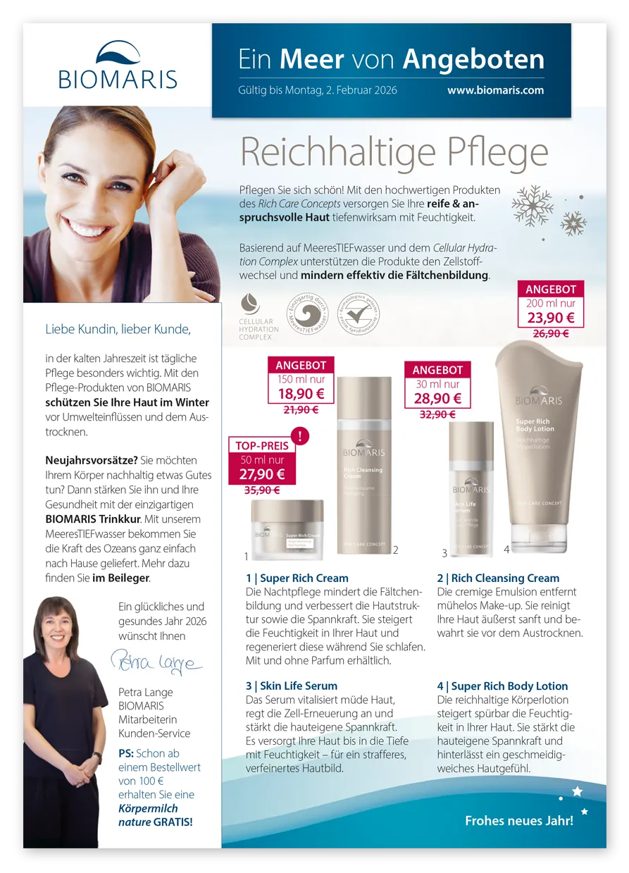 Zu den aktuellen Angeboten gültig bis zum 2. Februar 2026