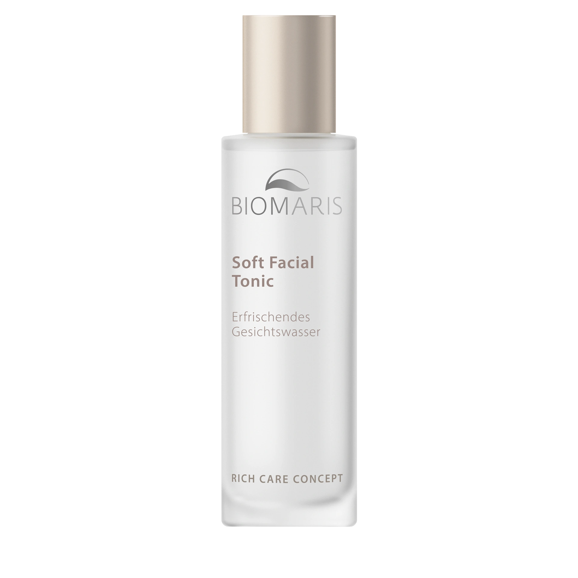 Soft Facial Tonic Soft Facial Tonic in transparenter Flasche mit schlickfarbenem Schraubverschluss