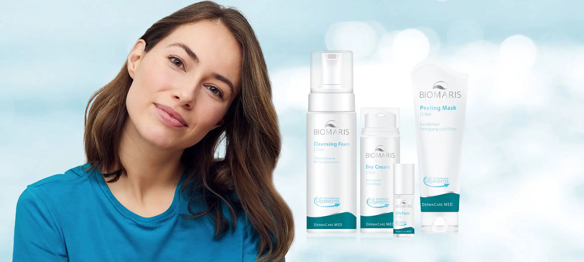 Zum Artikel über die neue Produktlinie DermaCare MED | Clear.