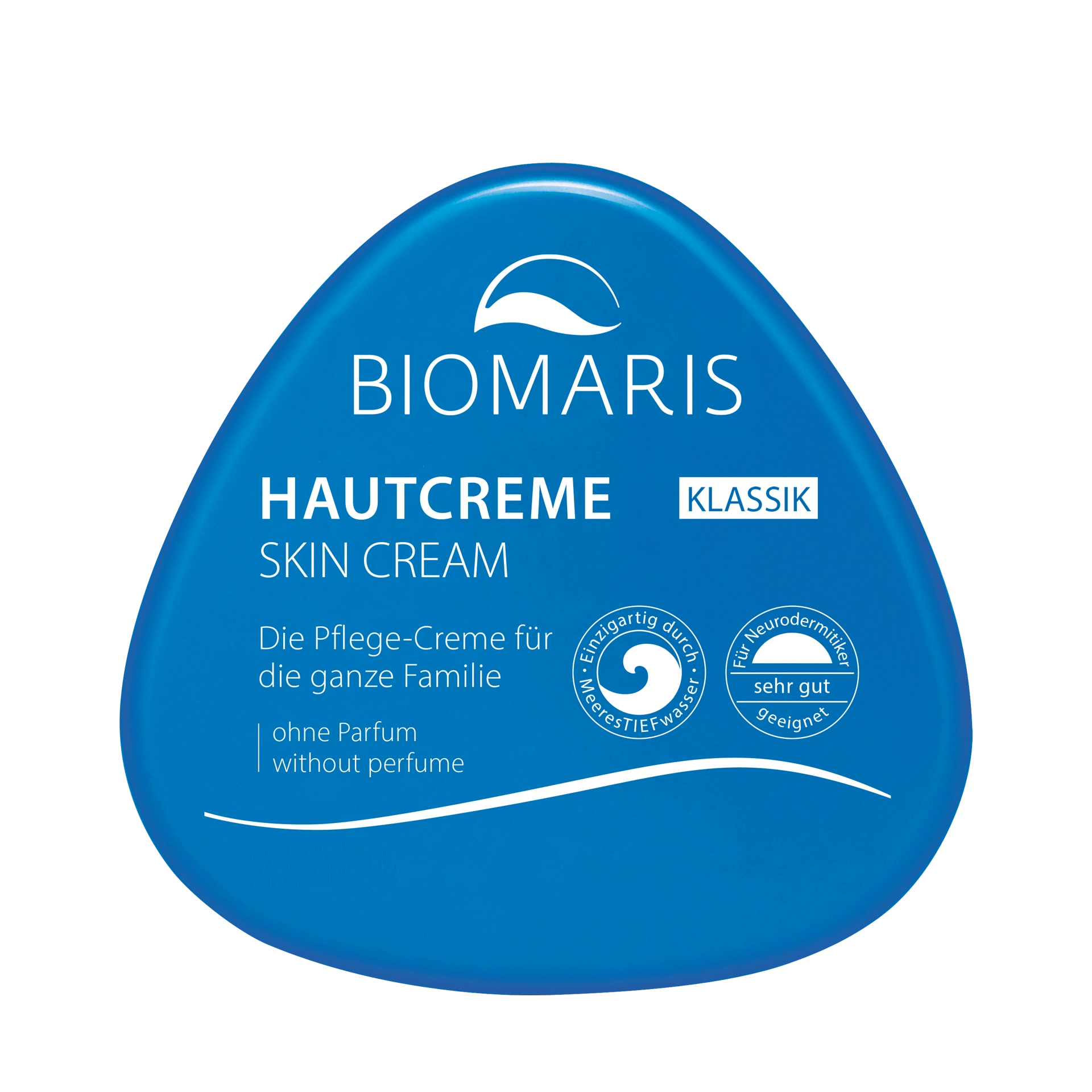 HAUTCREME KLASSIK ohne Parfum Hautcreme Klassik ohne Parfum in dreieckiger blauer Dose