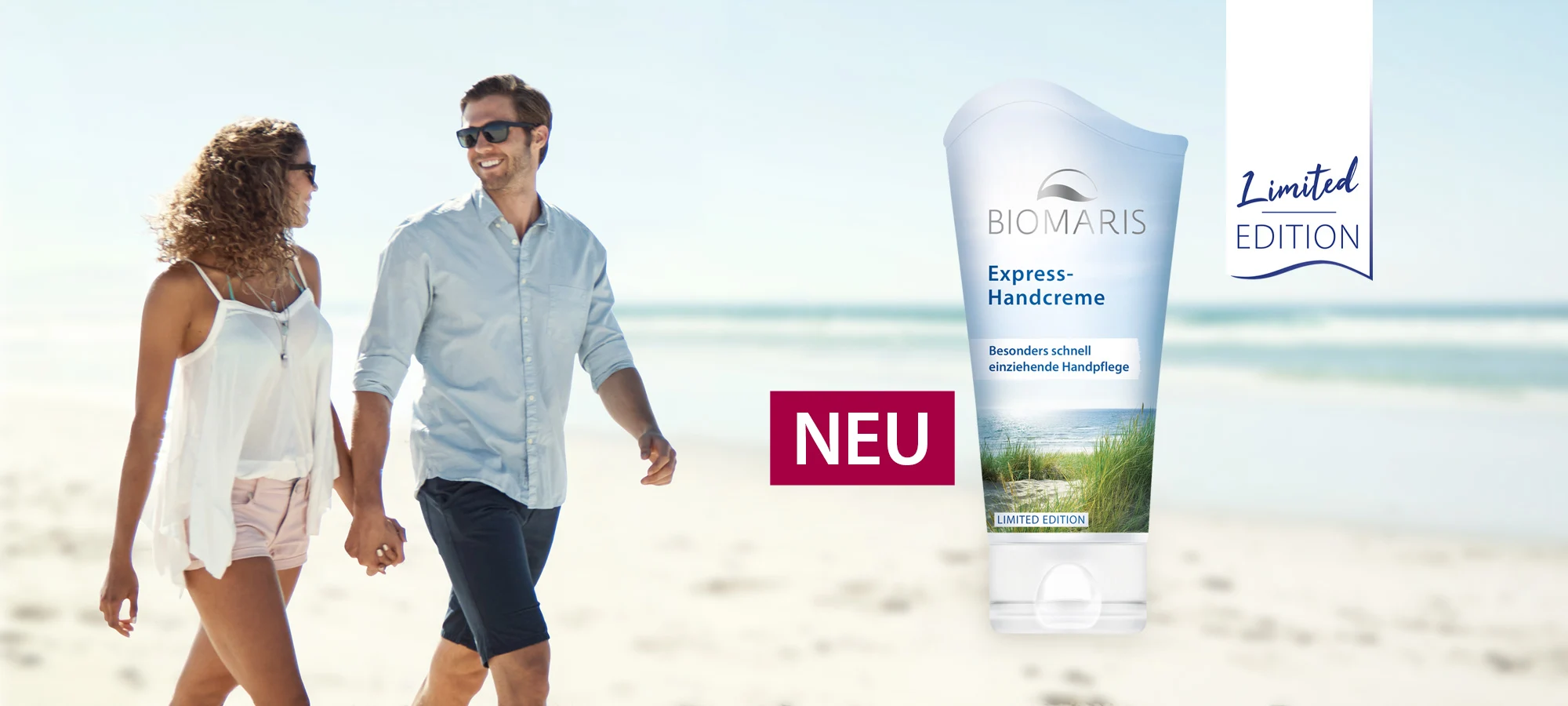 Zum Artikel über die neue BIOMARIS „Express-Handcreme“.