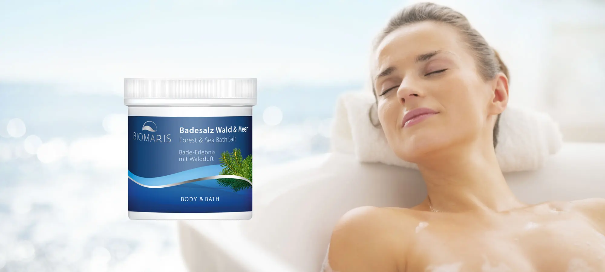 Badesalz Wald & Meer Zum Artikel über das neue Badesalz Wald & Meer.
