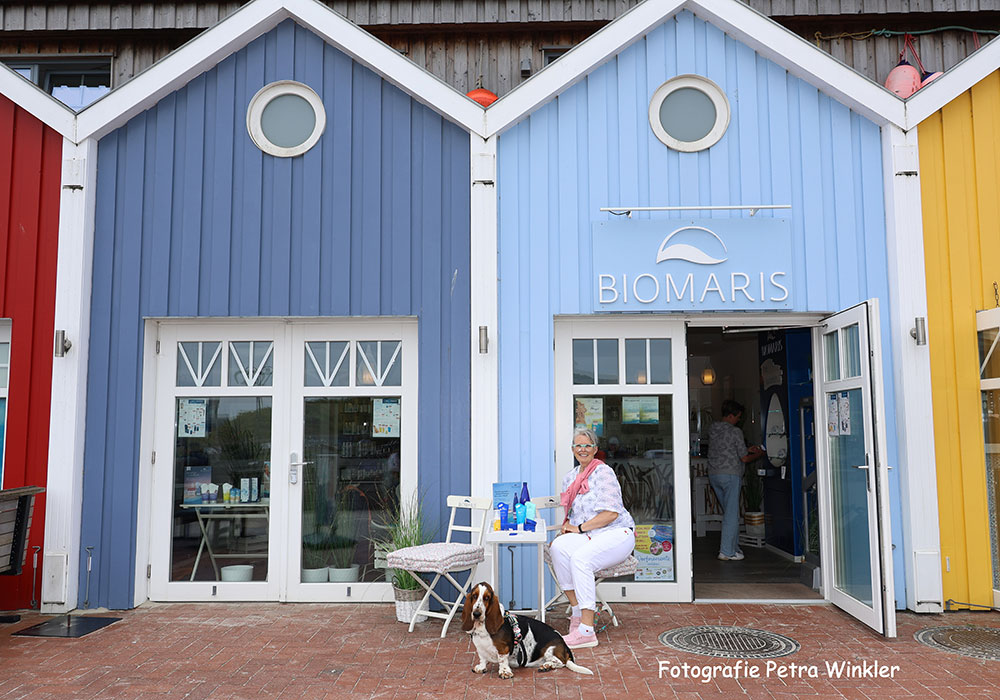 haustierfreundlich, hund, strandshop, biomaris, geschäft